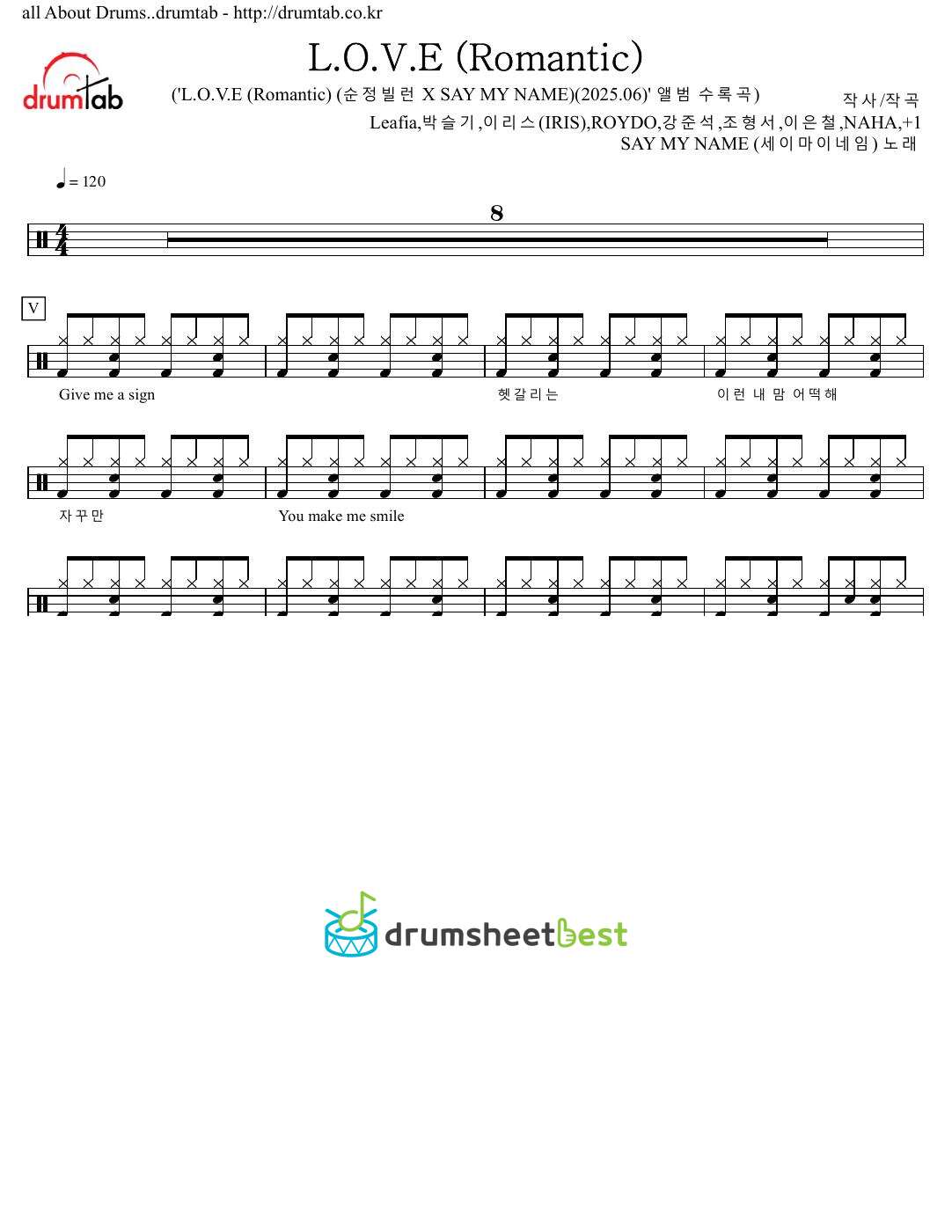 L.O.V.E (Romantic) preview page 1