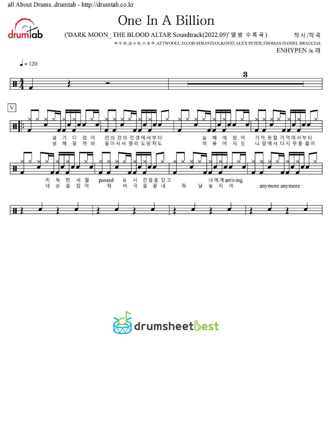 One In A Billion preview page 1