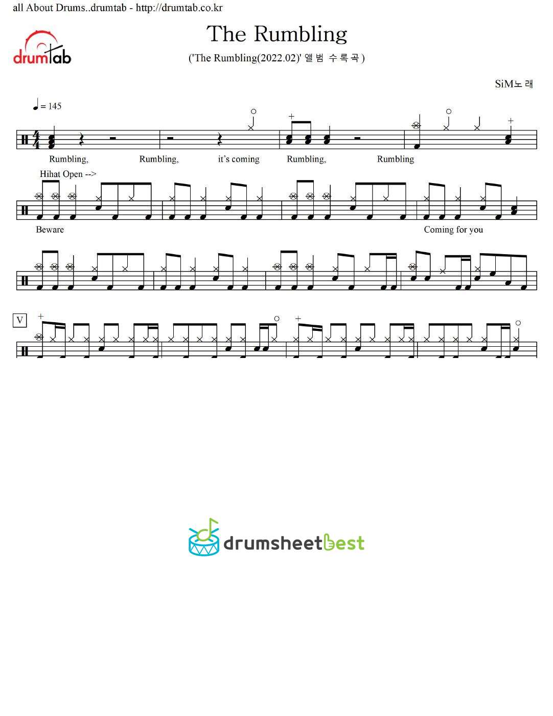 The Rumbling preview page 1