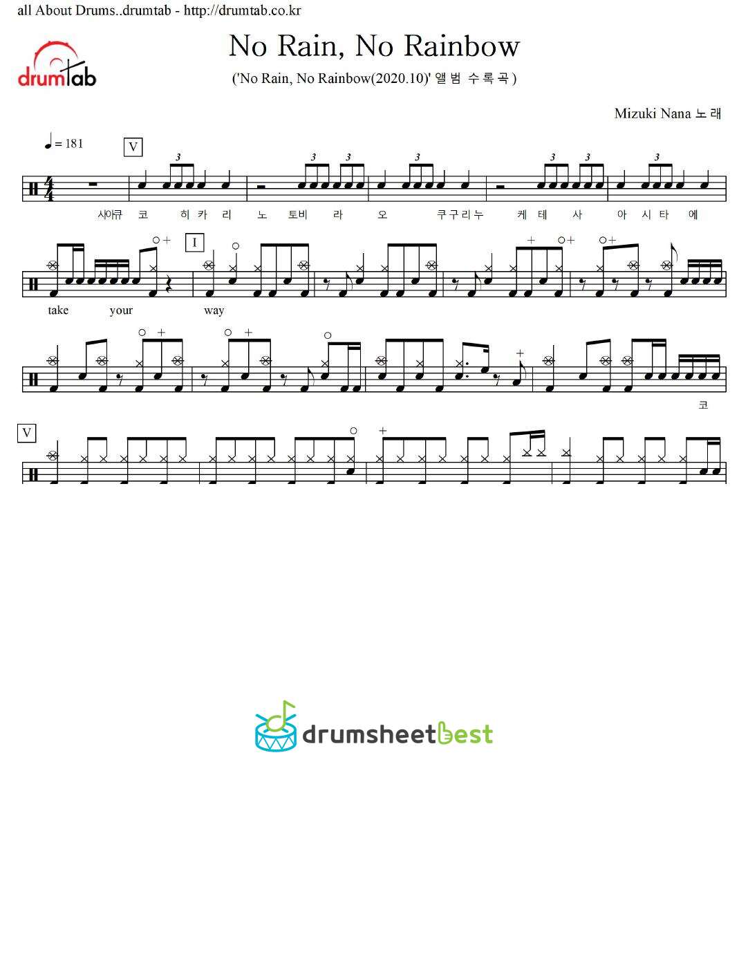 No Rain, No Rainbow preview page 1