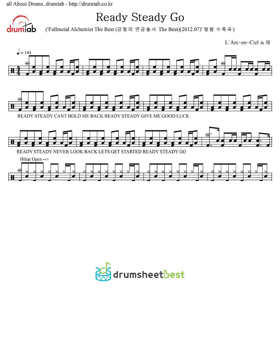 Ready Steady Go (2003년 TV 제2기 OP) preview page 1