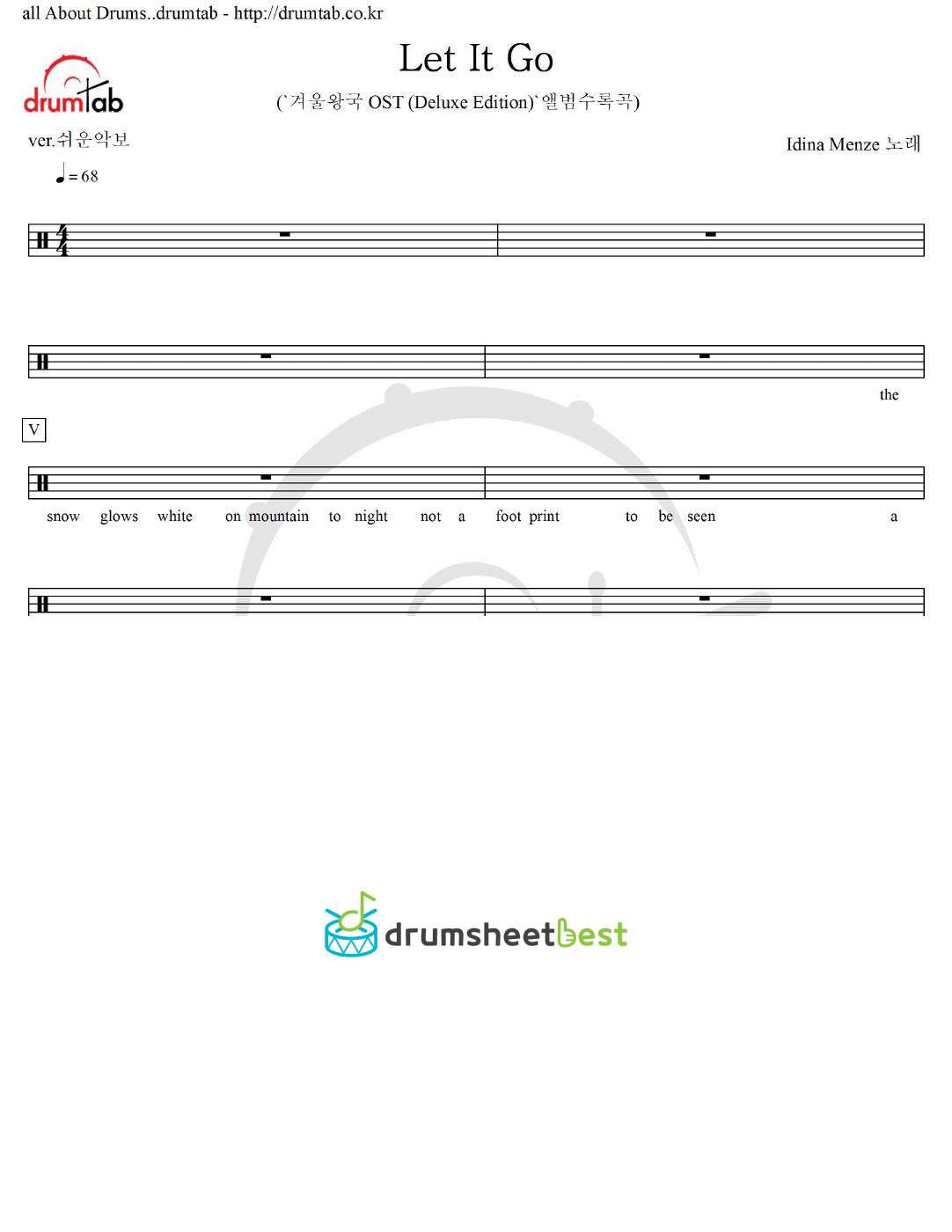 Let It Go preview page 1