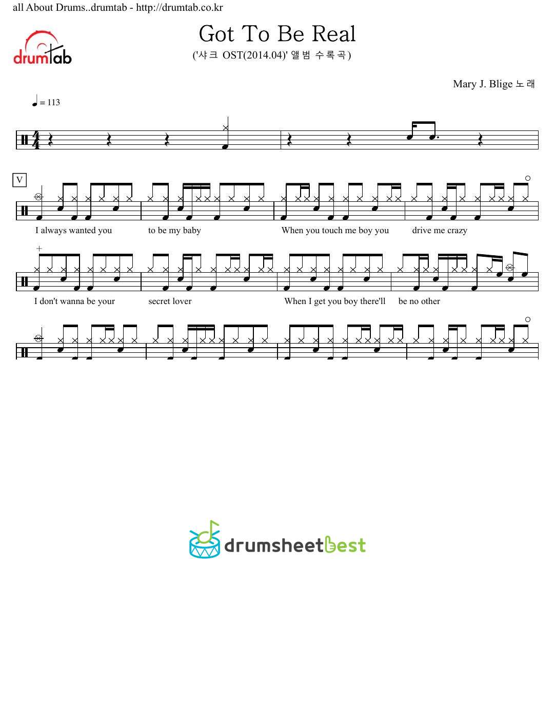 Got To Be Real preview page 1