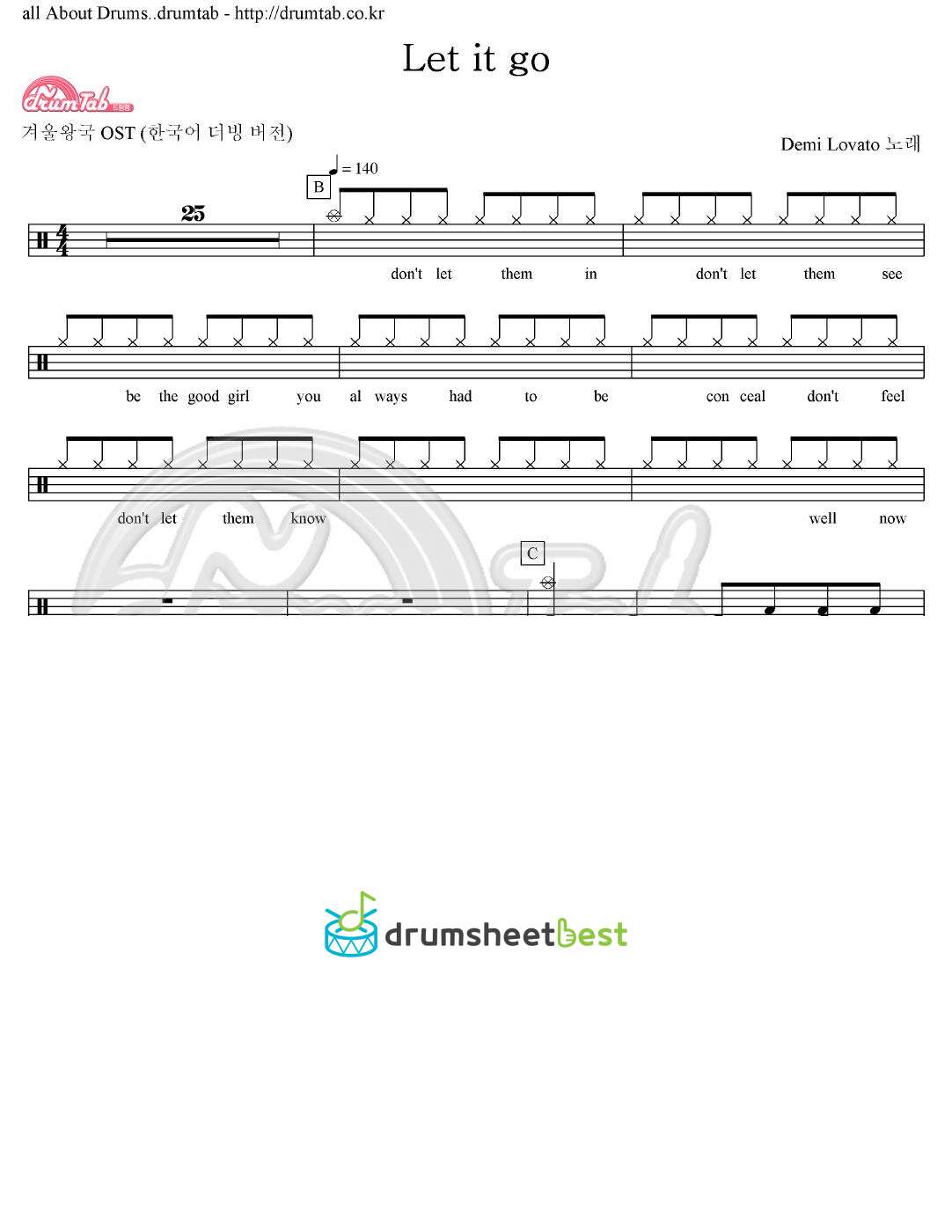 Let It Go preview page 1