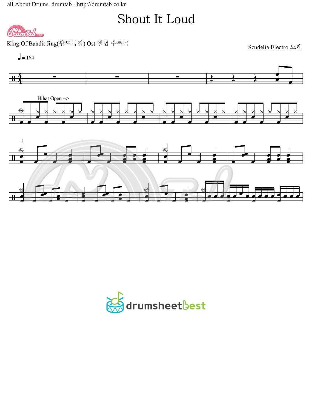 Shout It Loud preview page 1