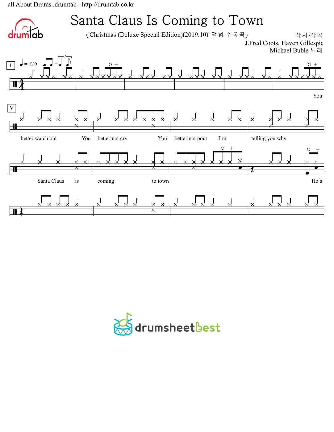 Santa Claus Is Coming to Town preview page 1