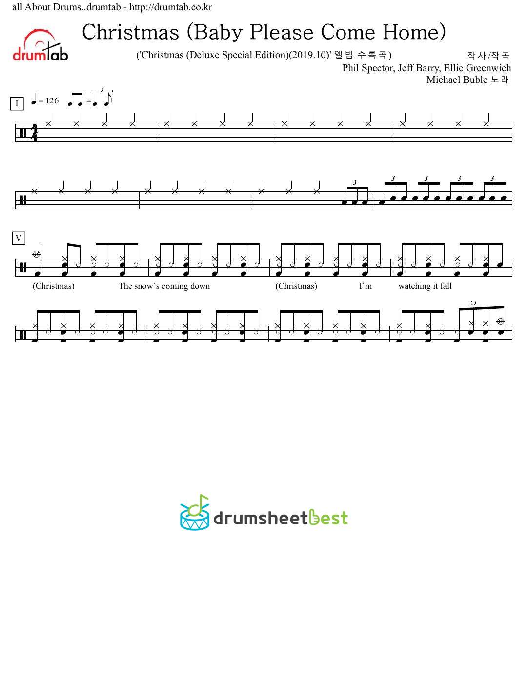 Christmas (Baby Please Come Home) preview page 1