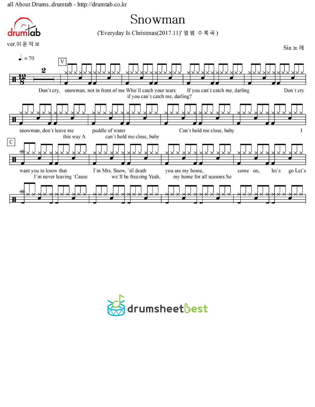 Snowman preview page 1