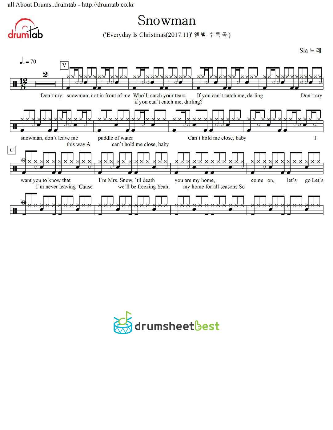 Snowman preview page 1