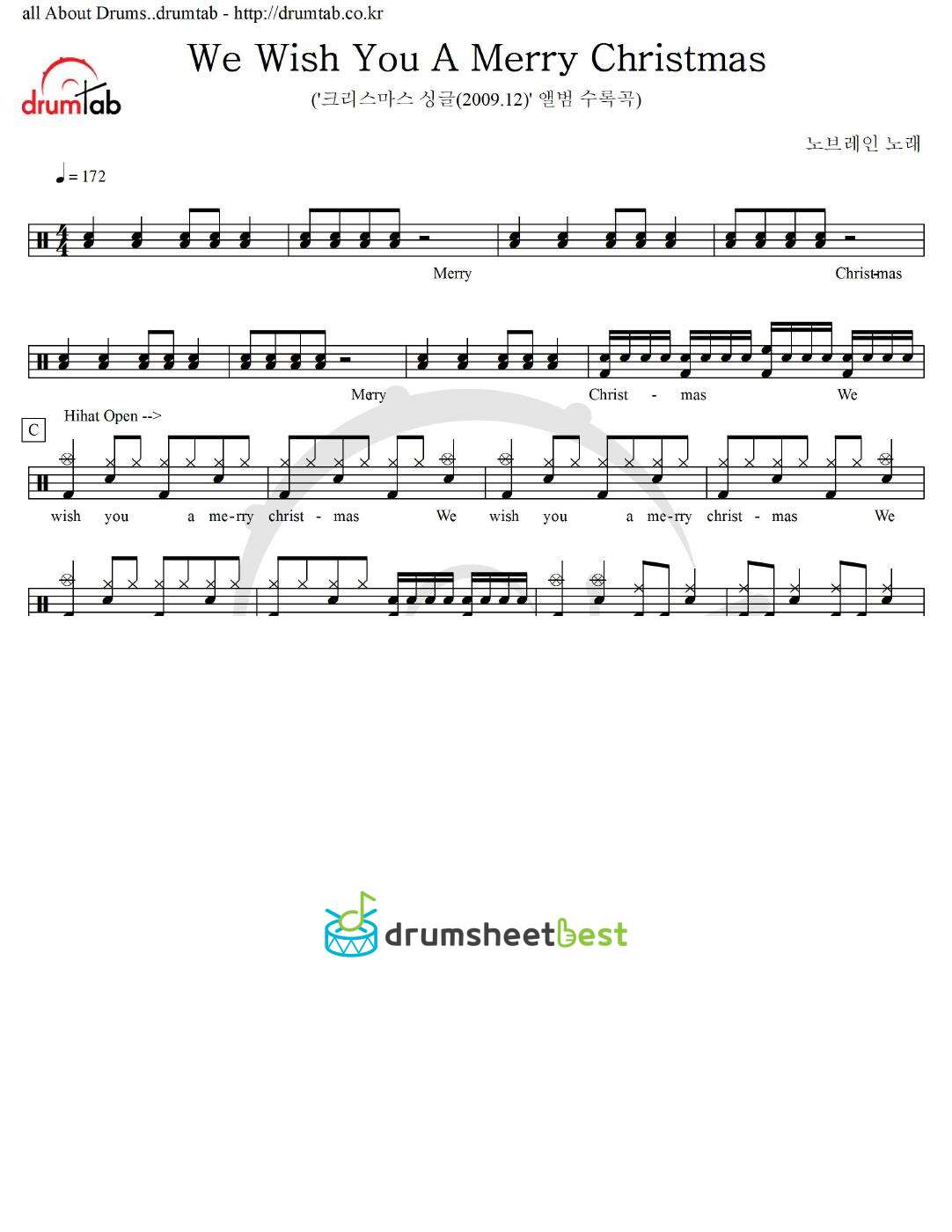 We Wish You A Merry Christmas preview page 1