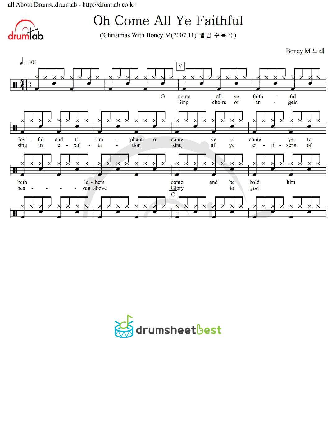 Oh Come All Ye Faithful preview page 1