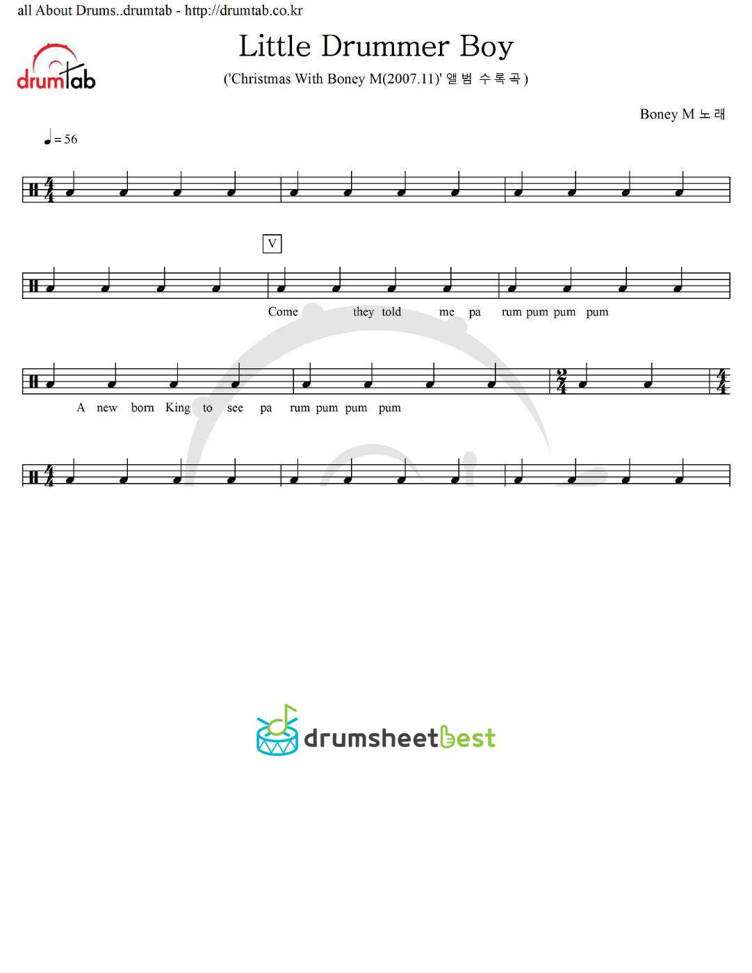 Little Drummer Boy preview page 1