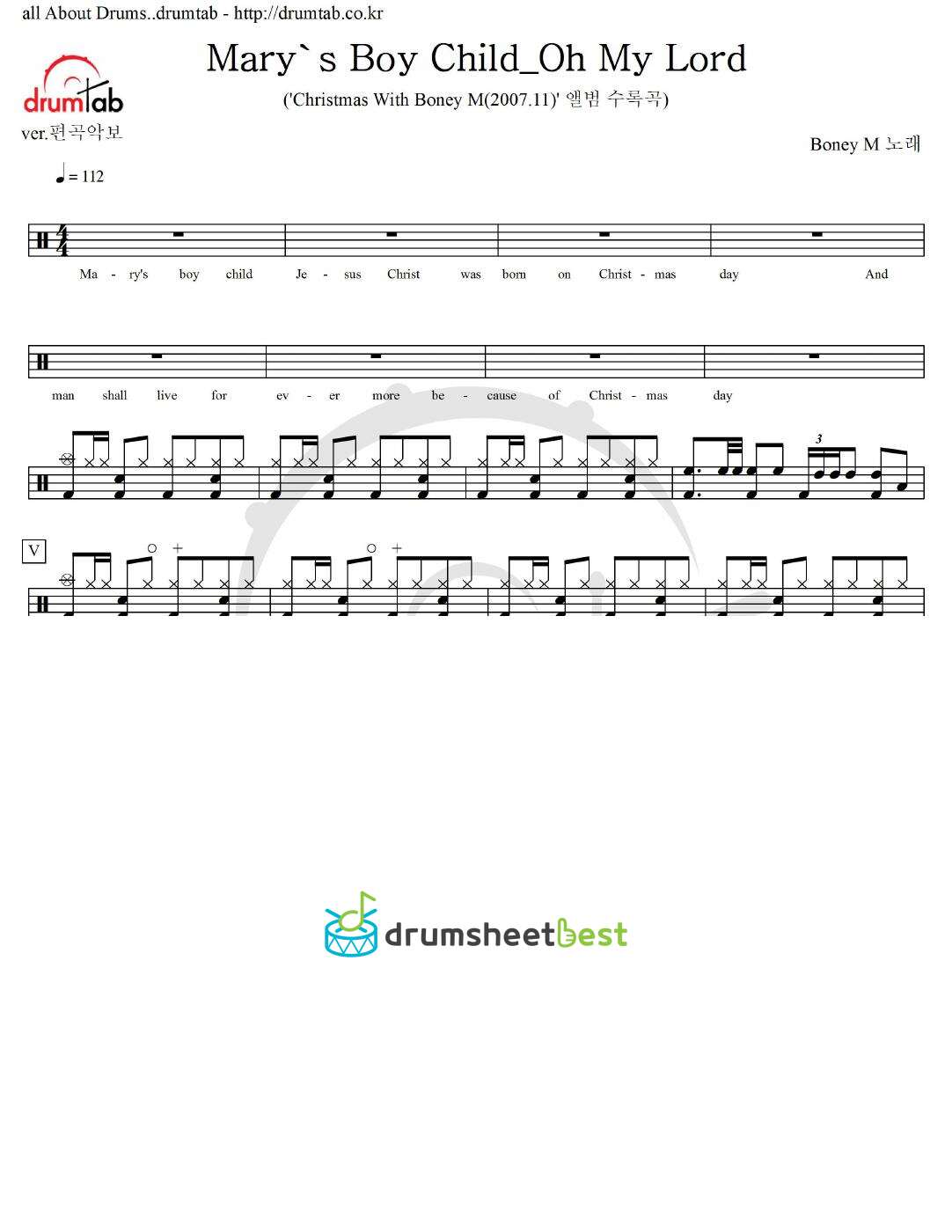 Mary's Boy Child_Oh My Lord preview page 1