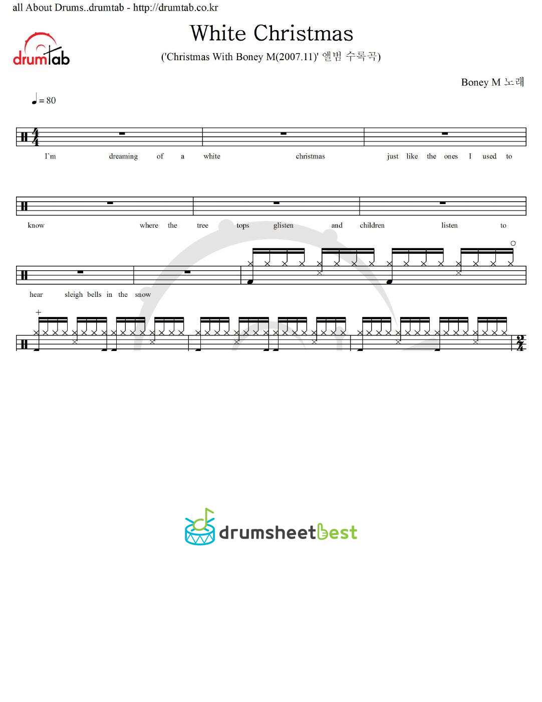 White Christmas preview page 1