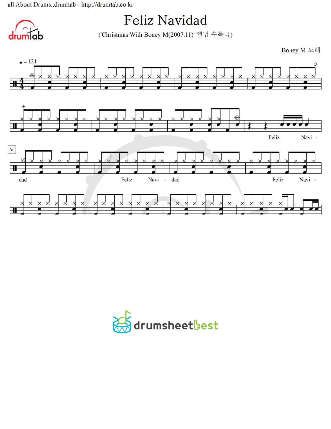 Feliz Navidad preview page 1