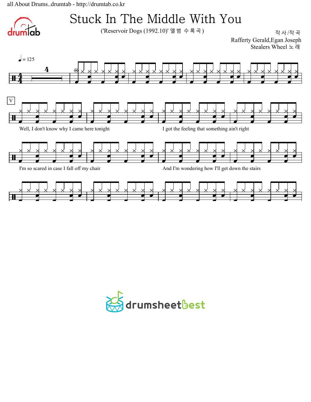 Stuck In The Middle With You preview page 1