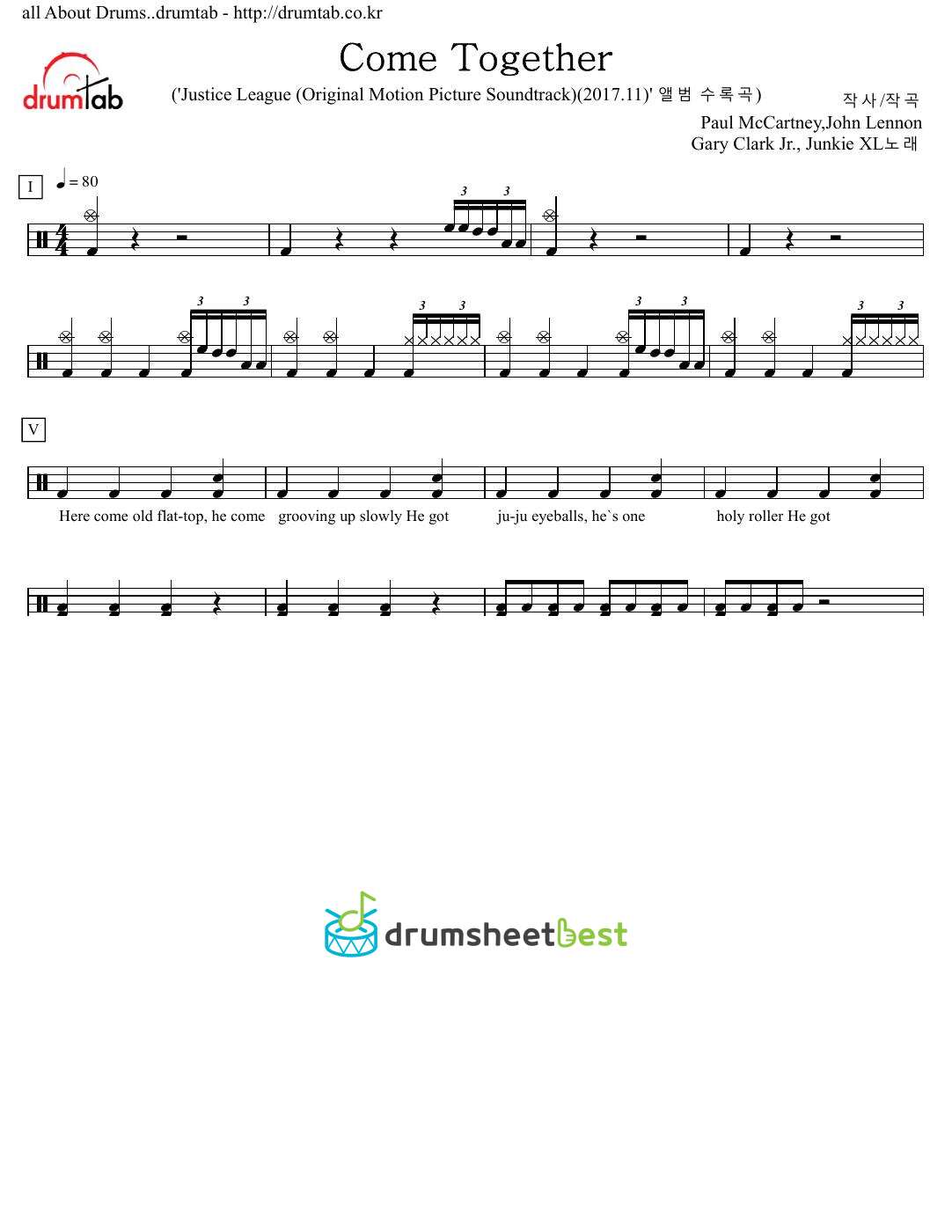 Come Together preview page 1