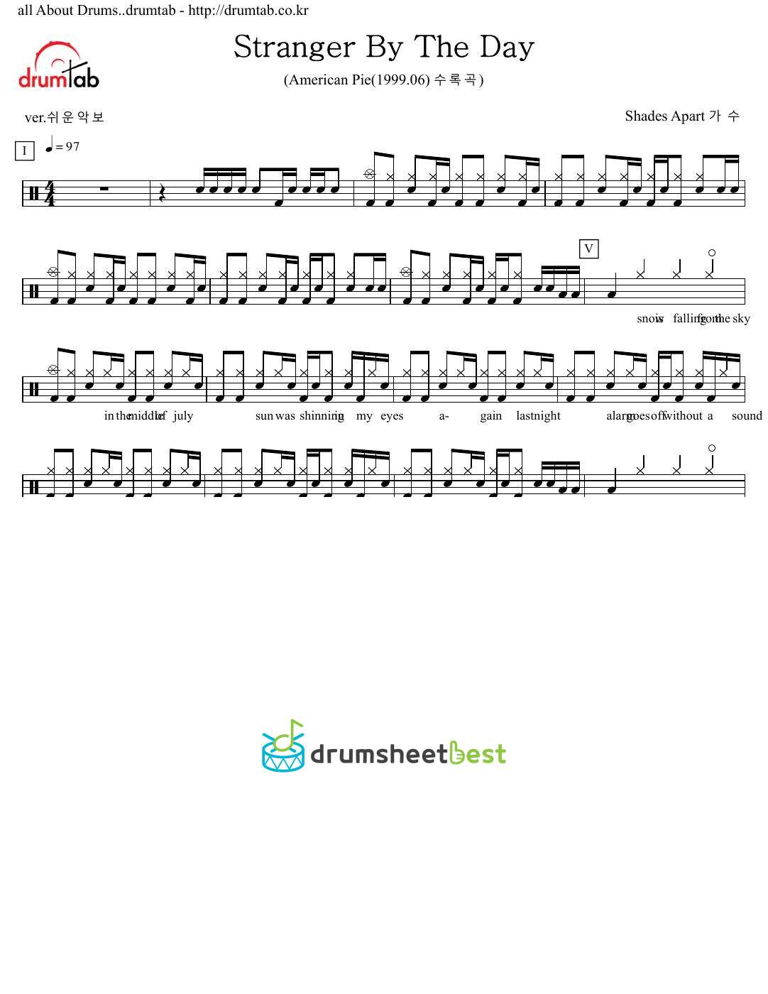 Stranger By The Day preview page 1