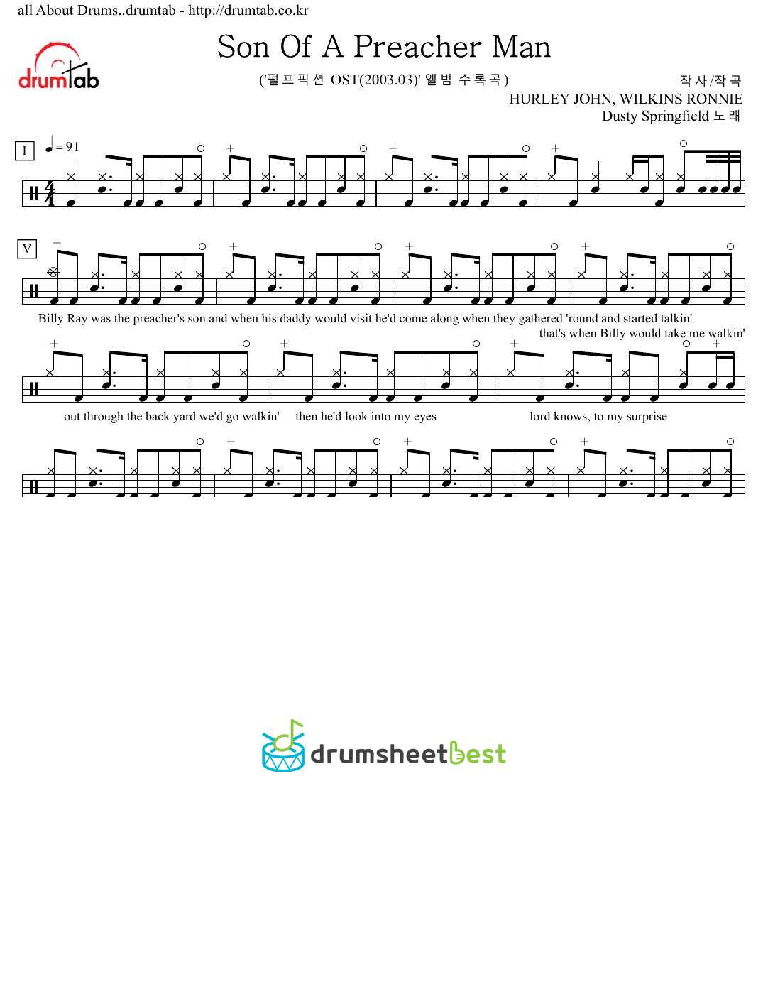 Son Of A Preacher Man preview page 1