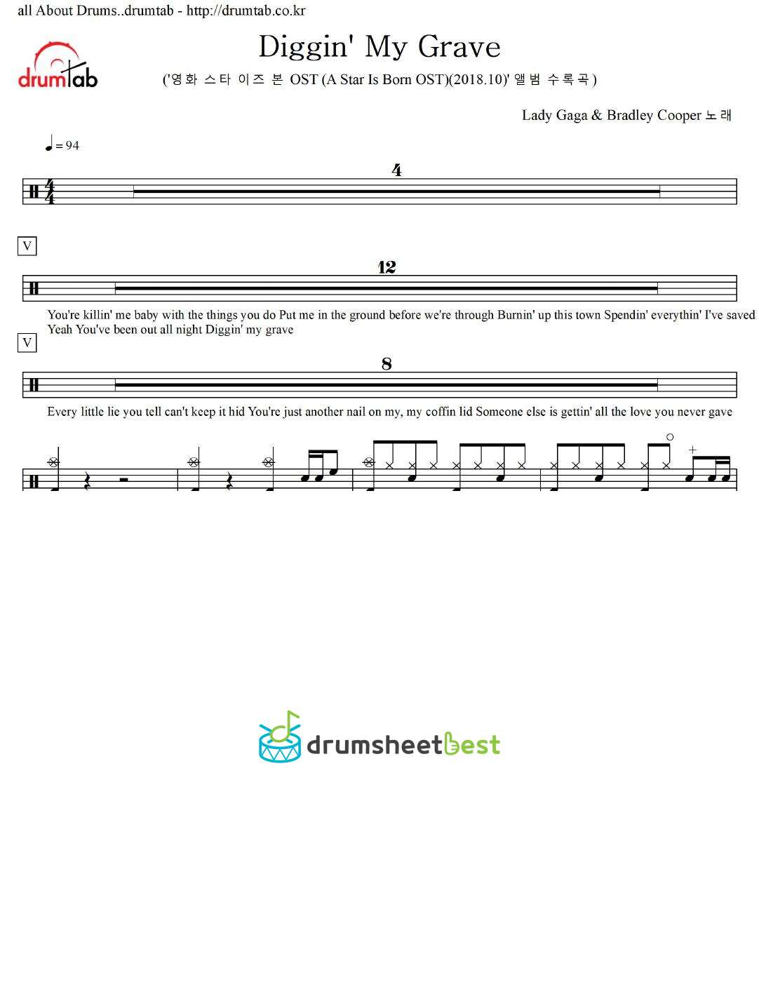 Diggin' My Grave preview page 1