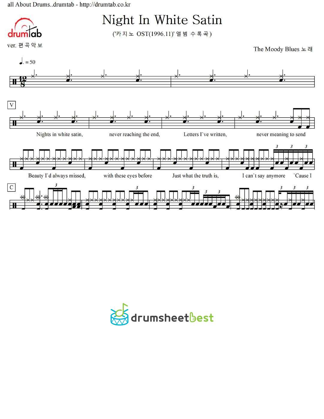 Night In White Satin preview page 1