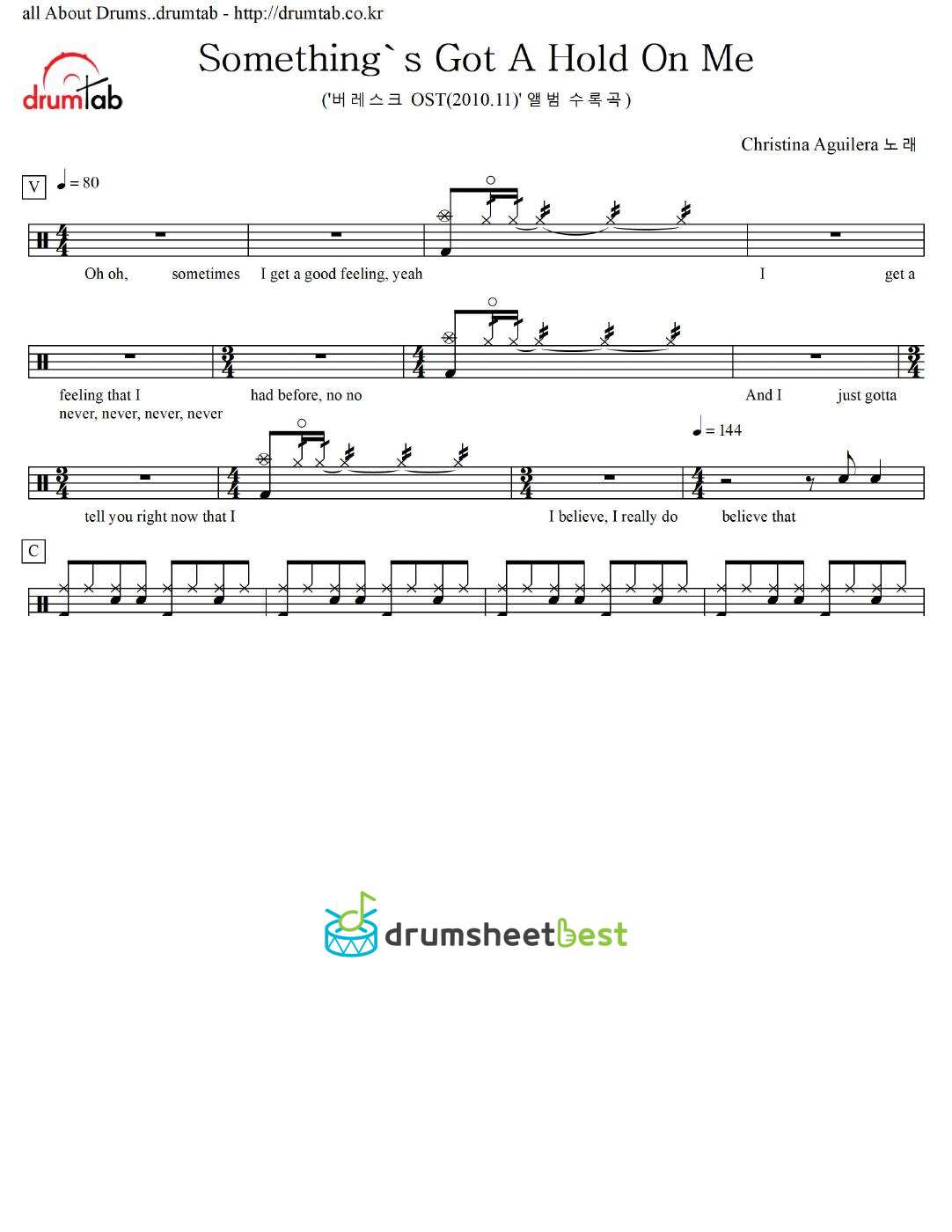 Something's Got A Hold On Me preview page 1