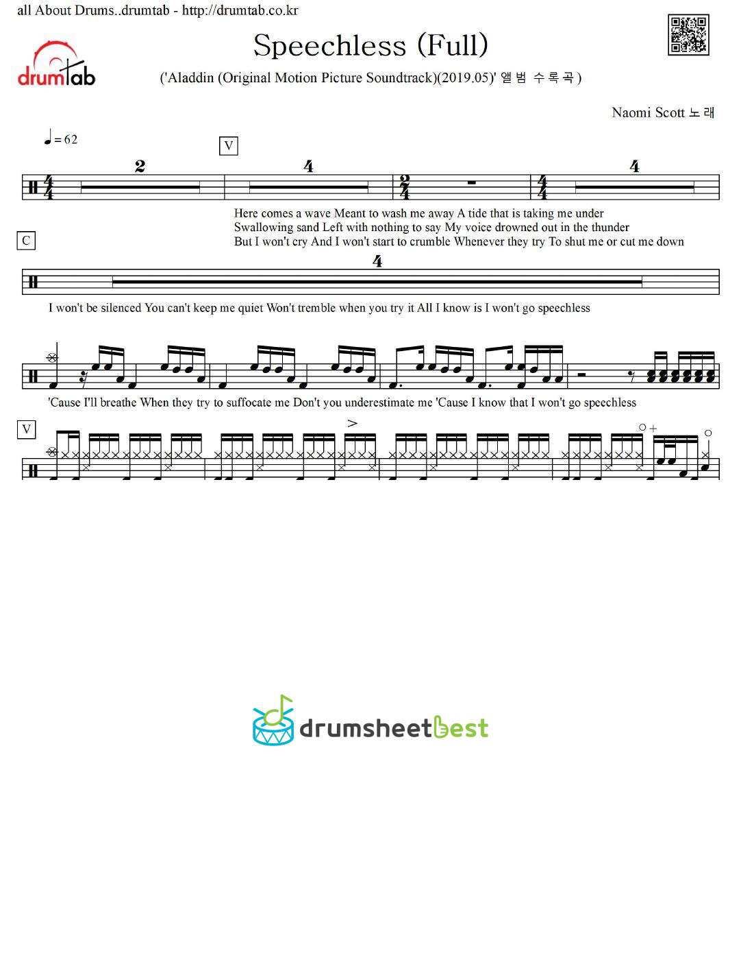 Speechless (Full) preview page 1