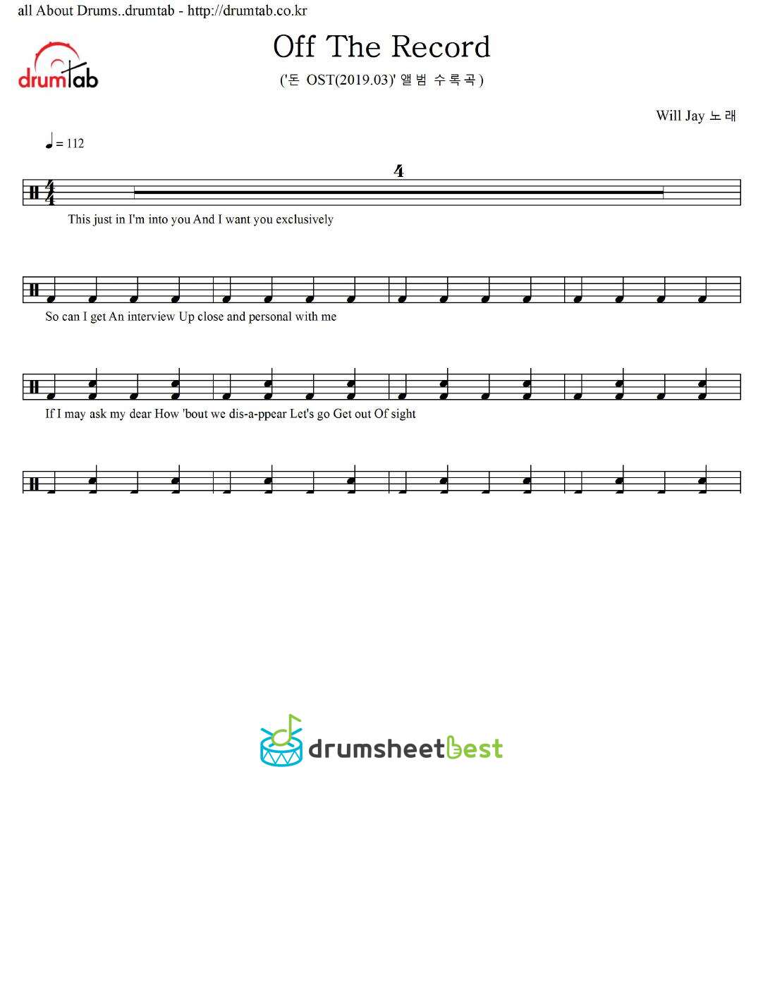 Off The Record preview page 1