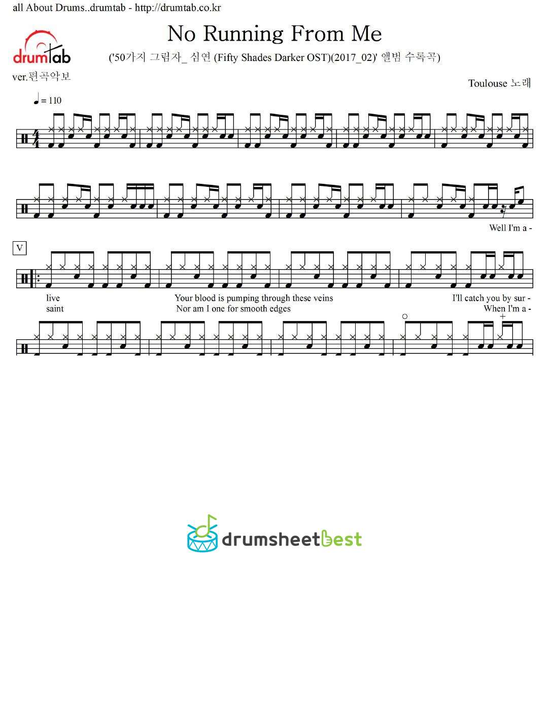 No Running From Me preview page 1