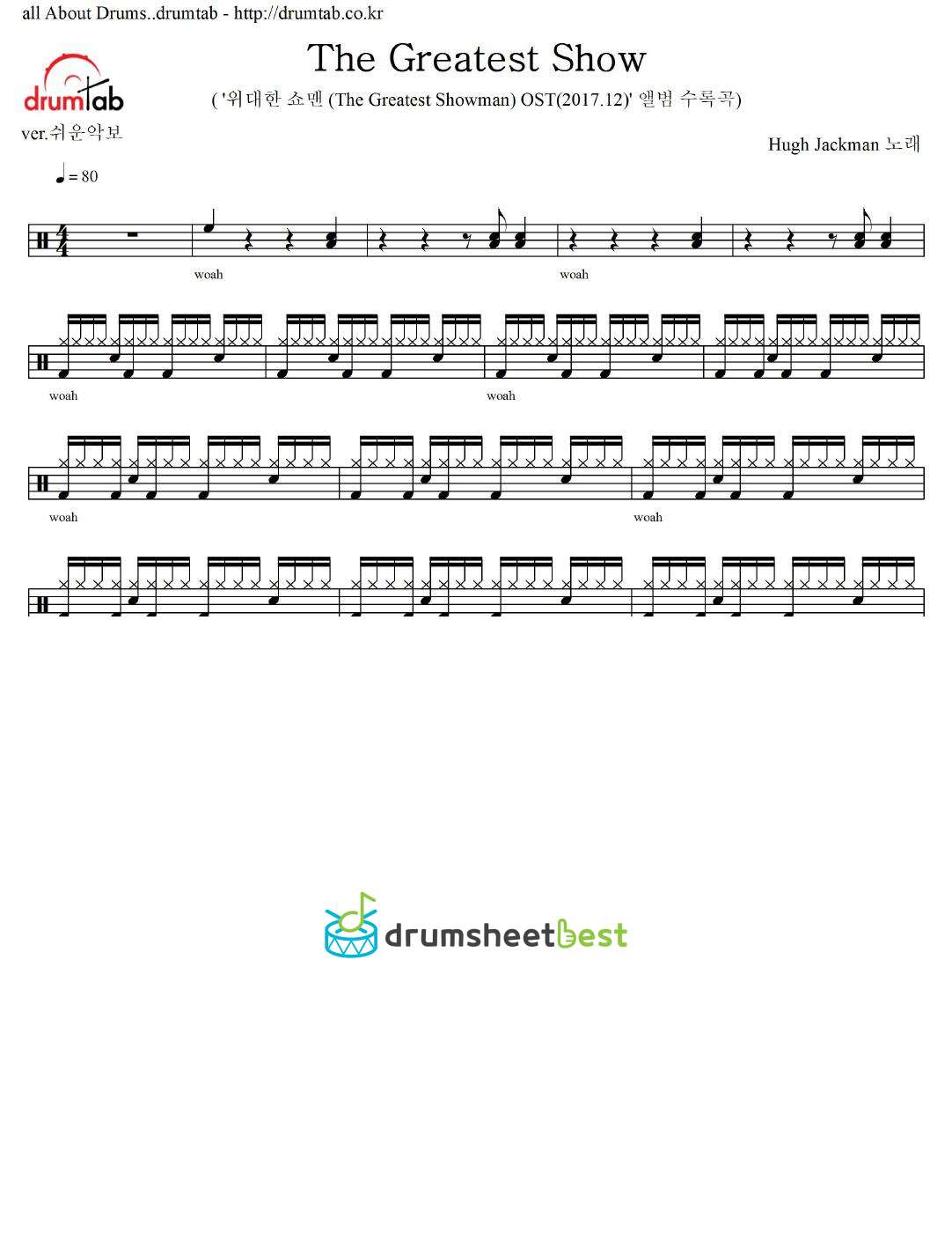 The Greatest Show preview page 1