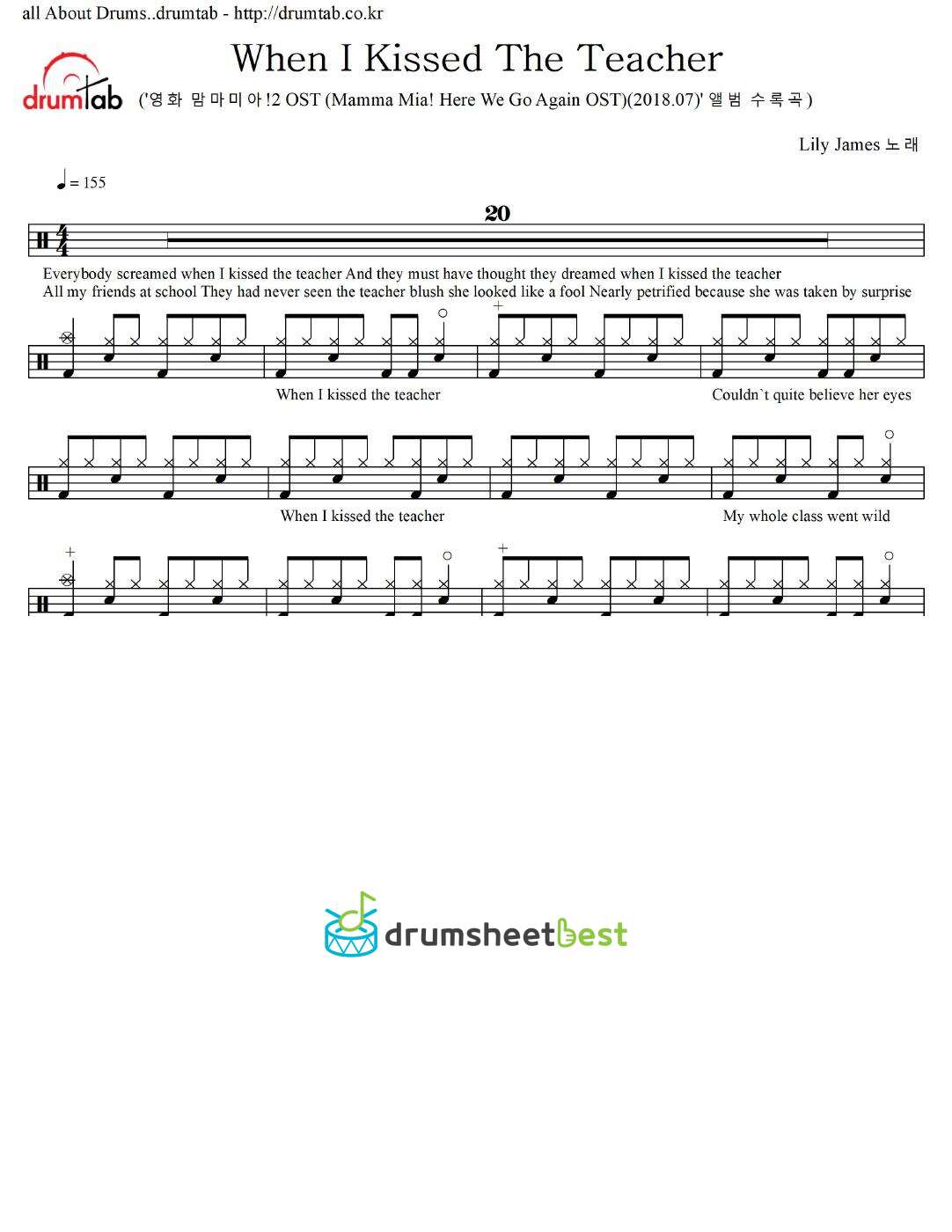 When I Kissed The Teacher preview page 1