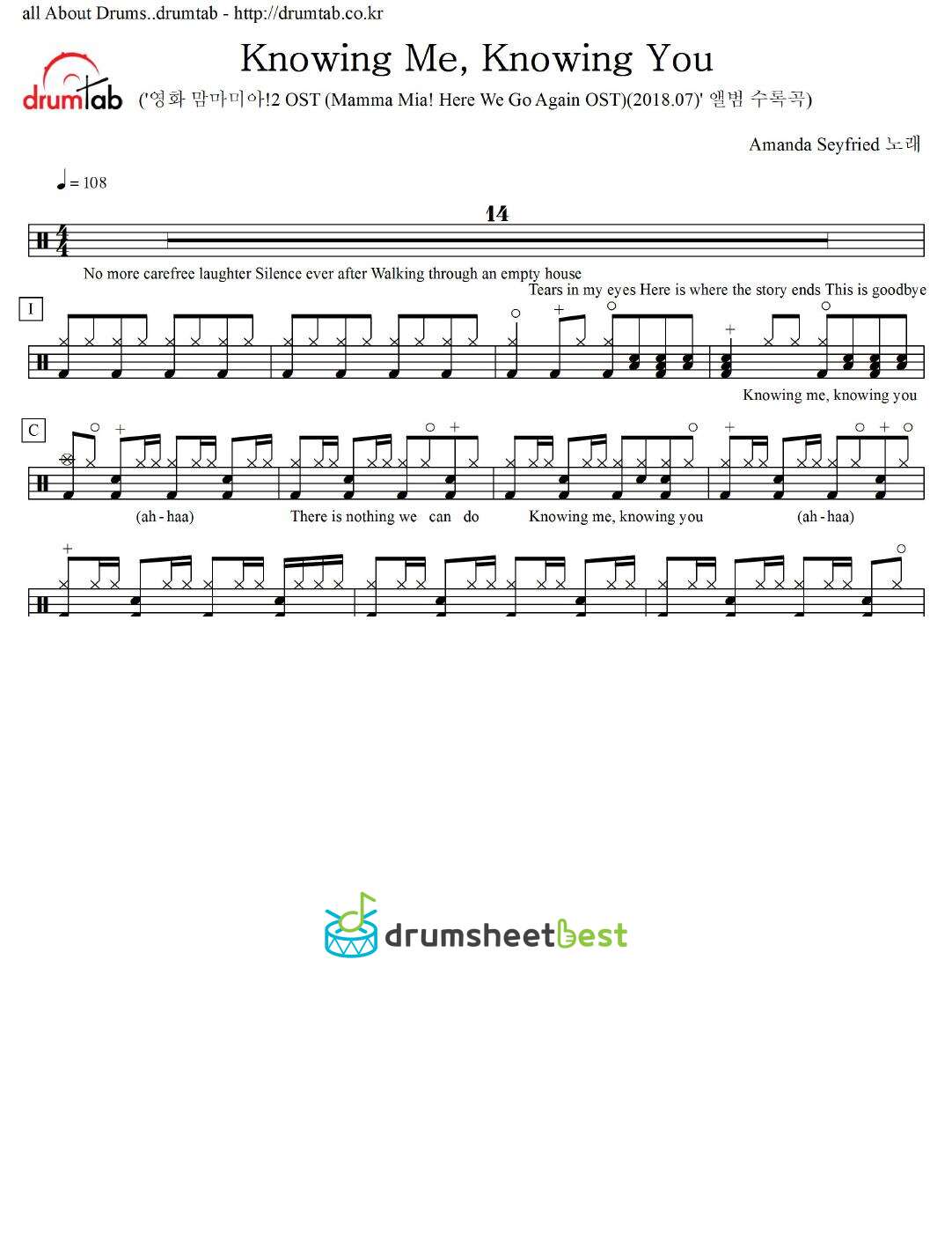 Knowing Me, Knowing You preview page 1