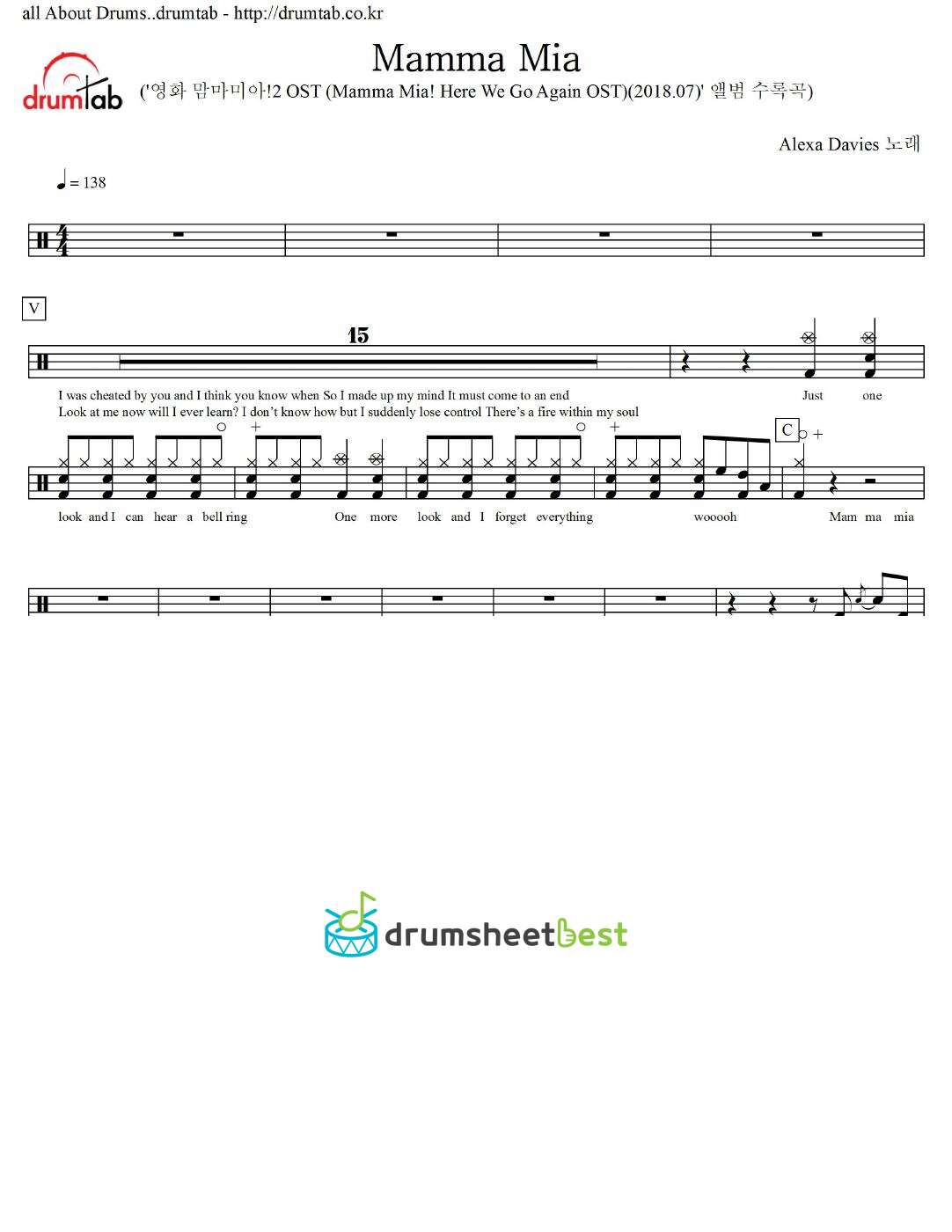 Mamma Mia preview page 1