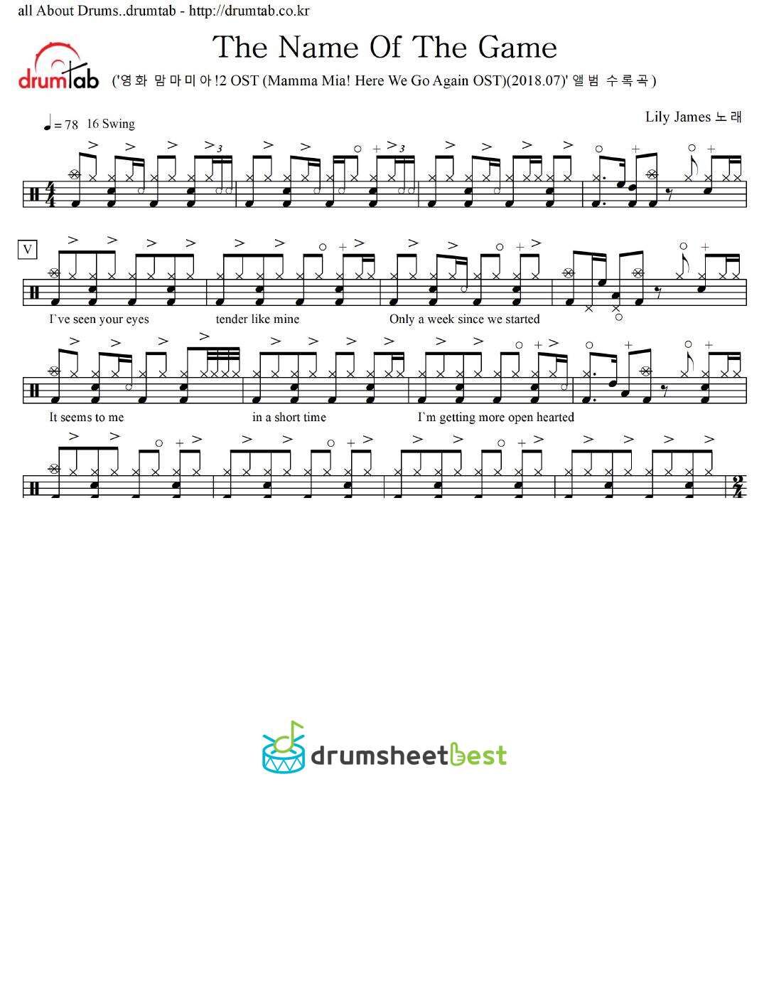 The Name Of The Game preview page 1