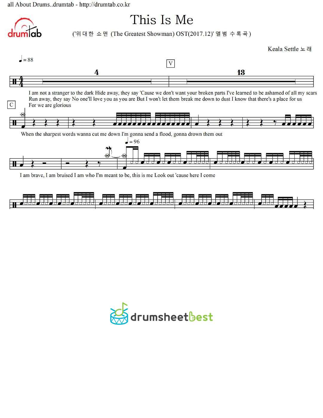 This Is Me preview page 1