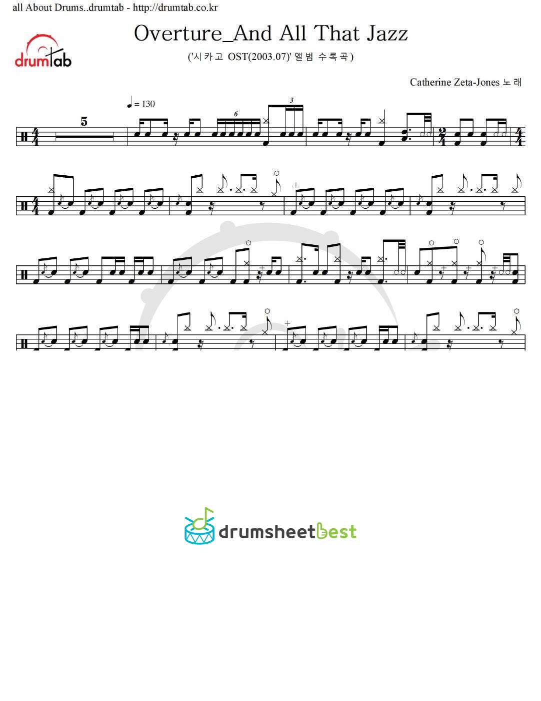 Overture_And All That Jazz preview page 1