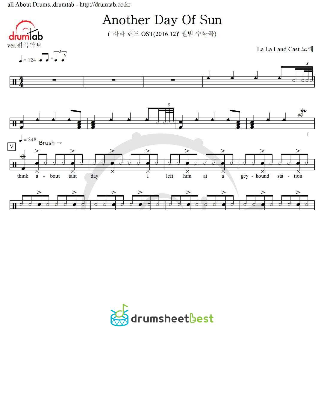 Another Day Of Sun preview page 1