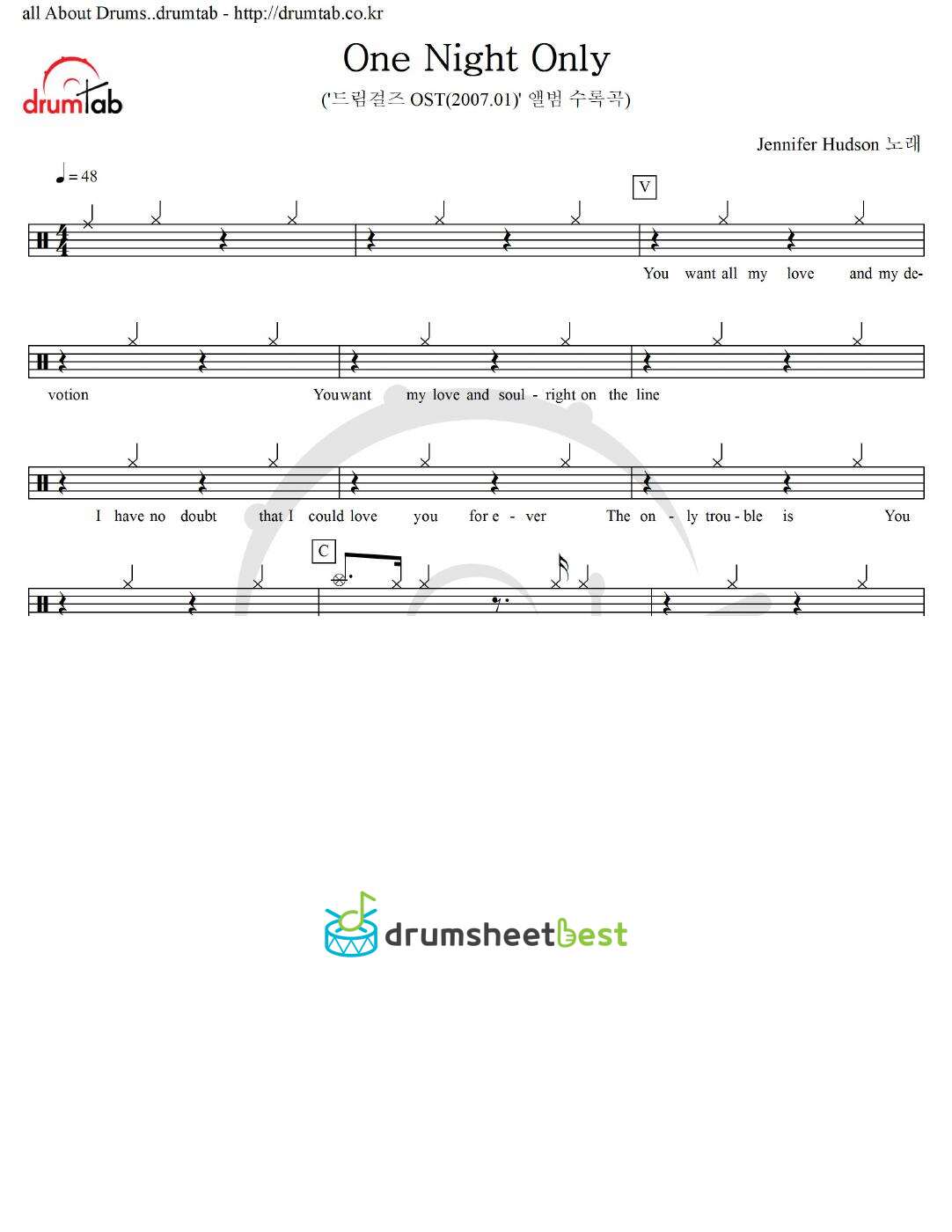 One Night Only preview page 1