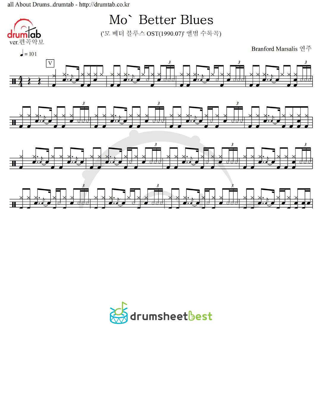 Mo' Better Blues preview page 1