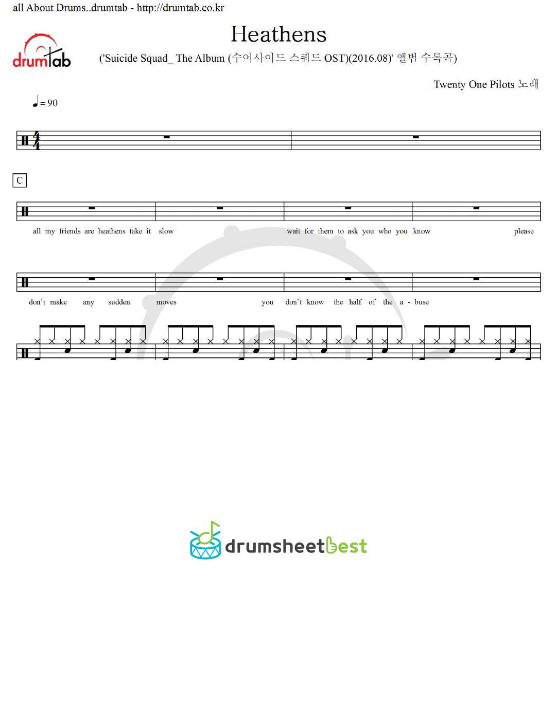 Heathens preview page 1