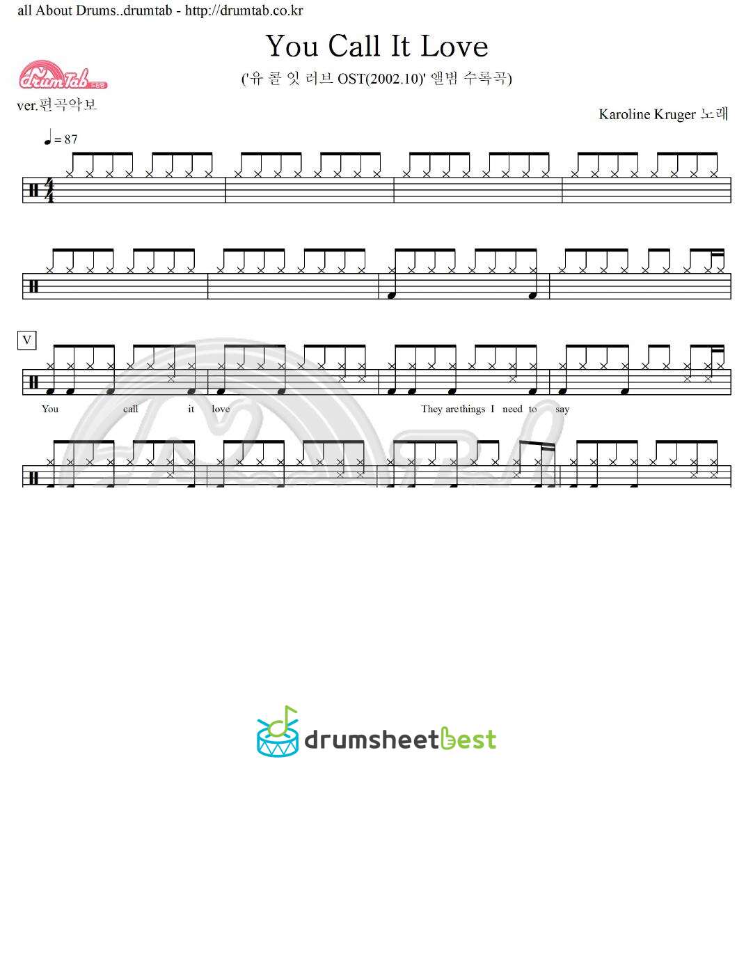 You Call It Love preview page 1