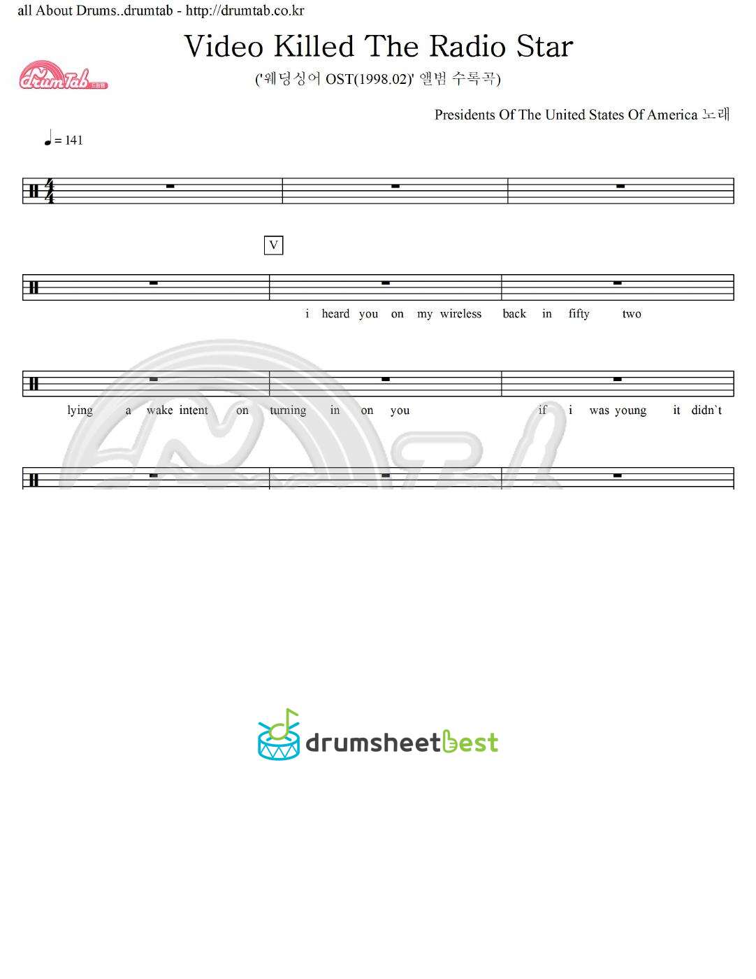 Video Killed The Radio Star preview page 1