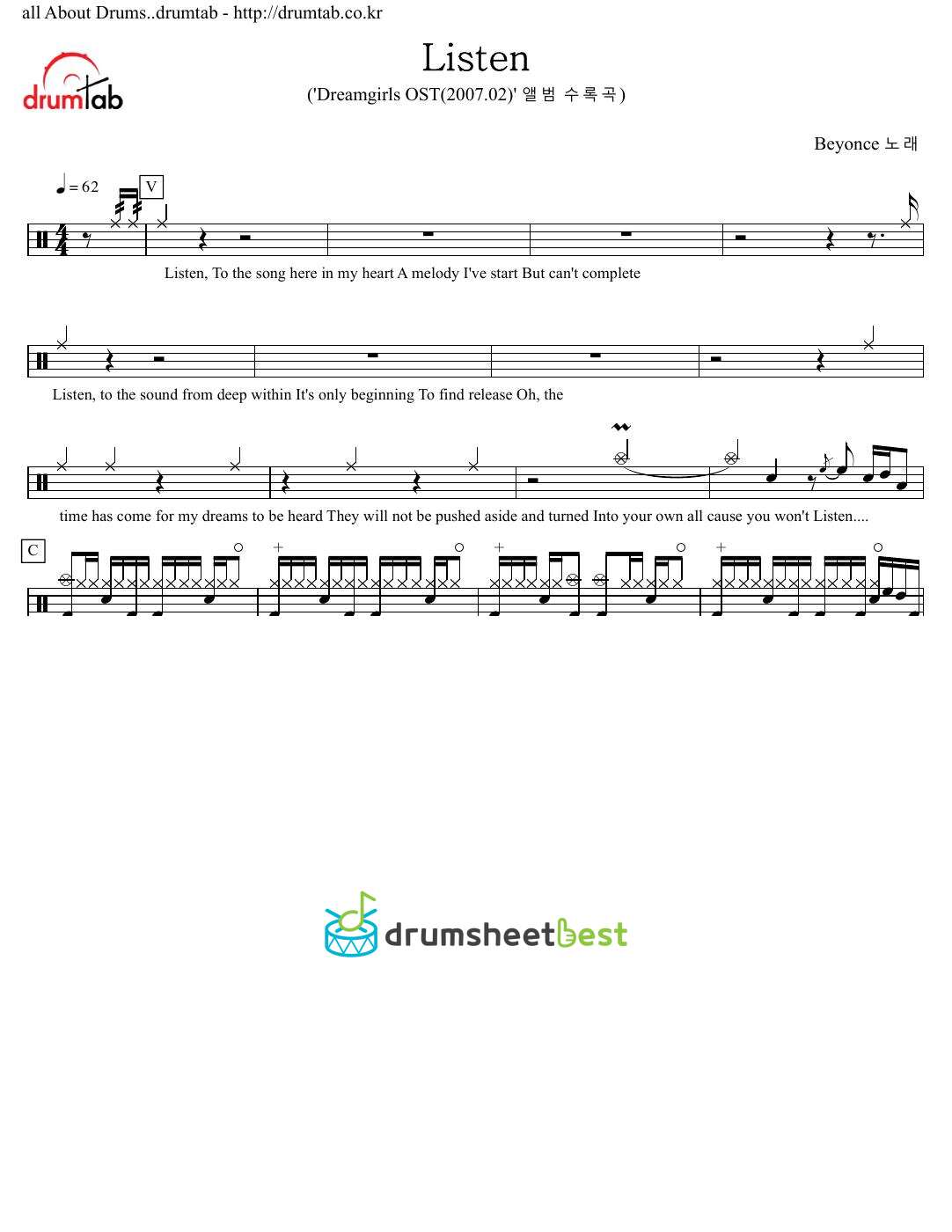 Listen preview page 1