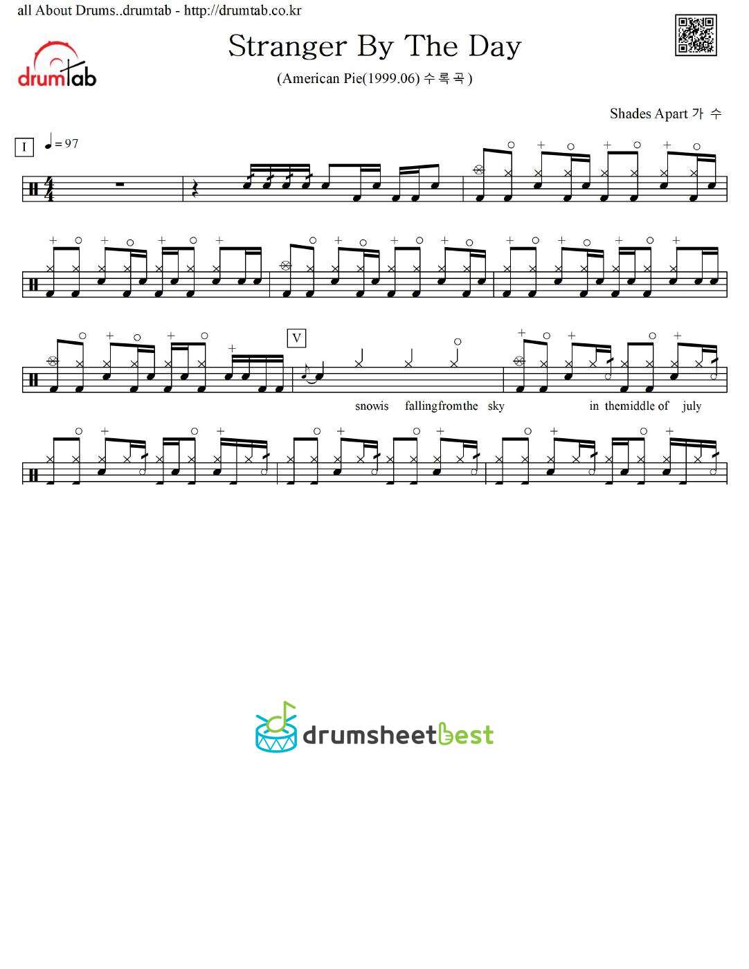 Stranger By The Day preview page 1