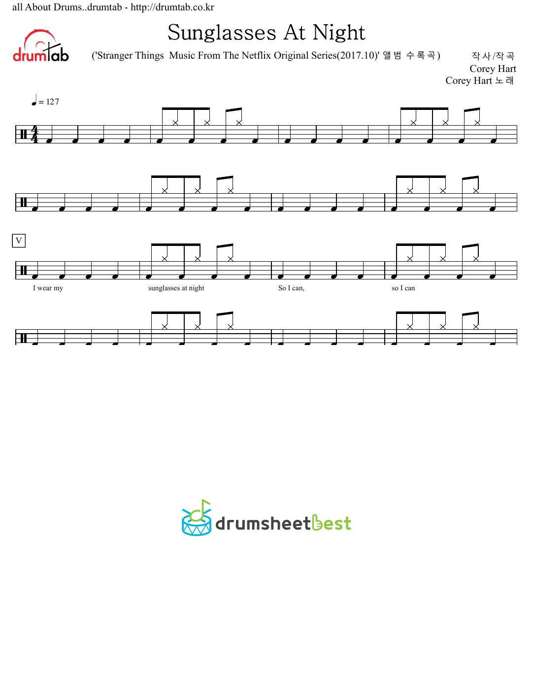 Sunglasses At Night preview page 1