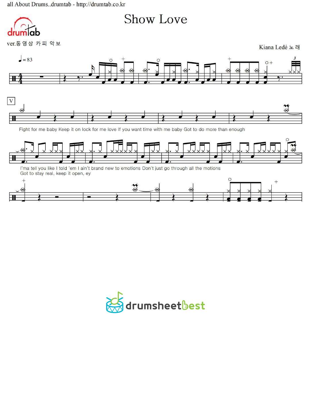 Show Love preview page 1