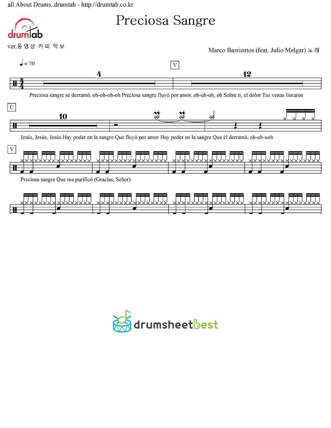 Preciosa Sangre preview page 1