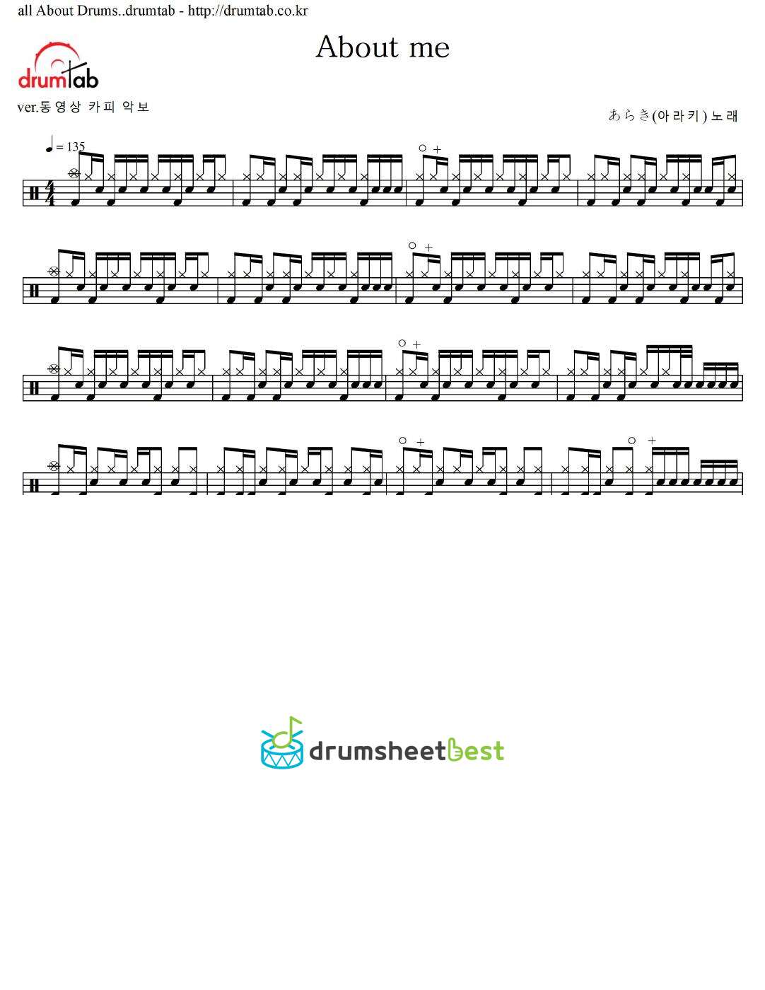 About me preview page 1