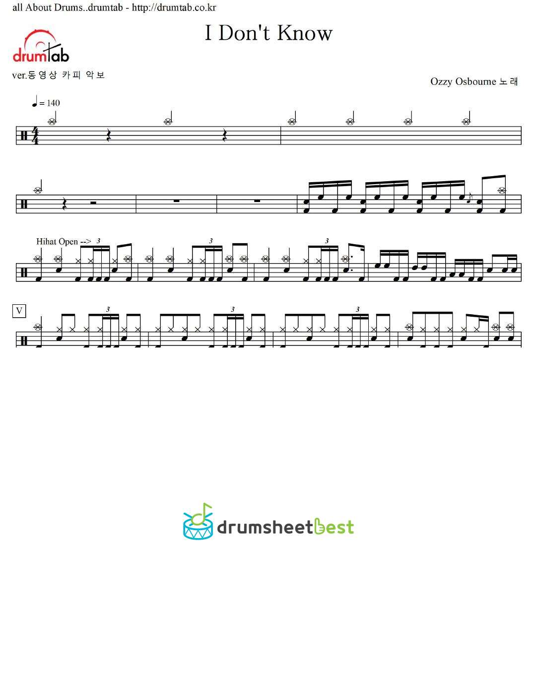 I Don't Know preview page 1