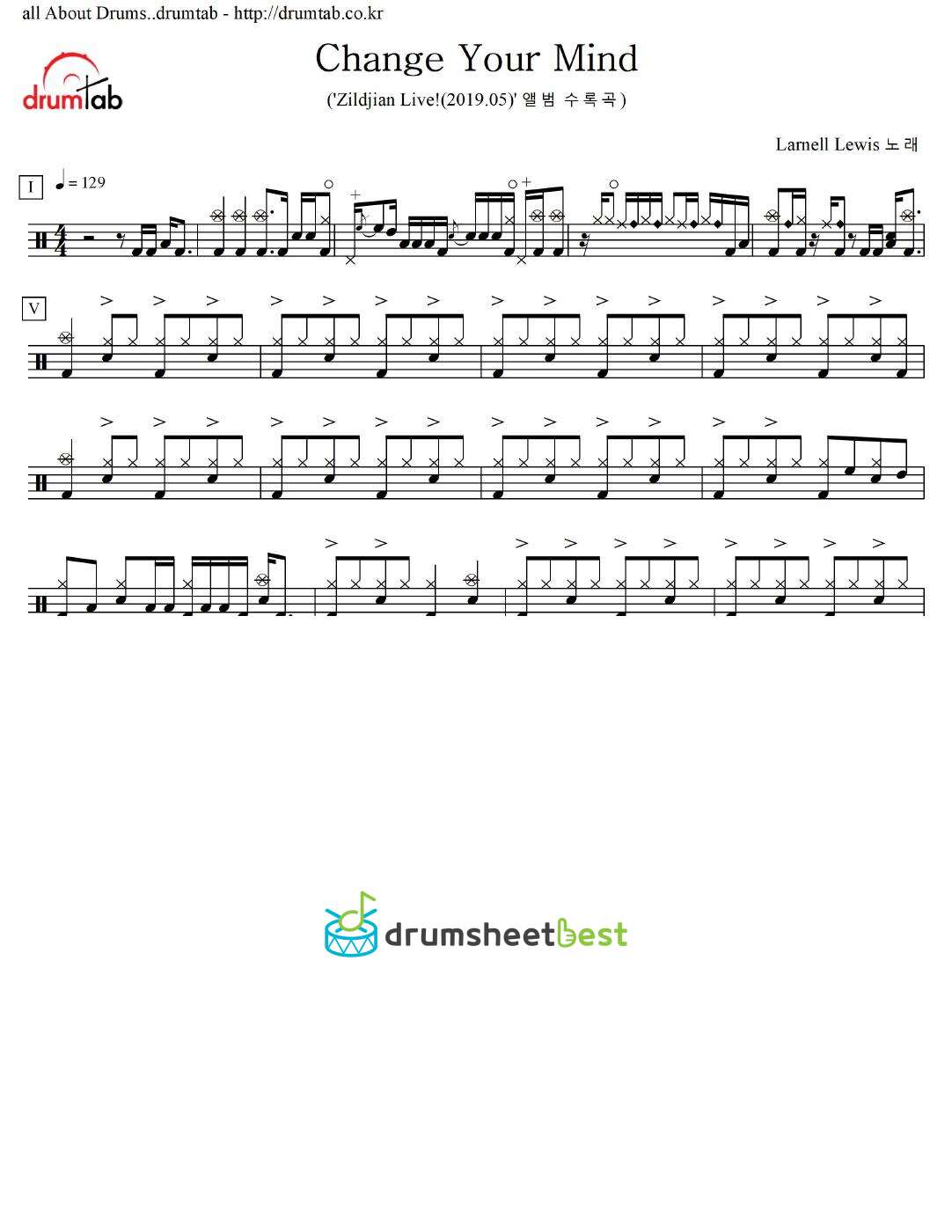 Change Your Mind(TYPE A) preview page 1